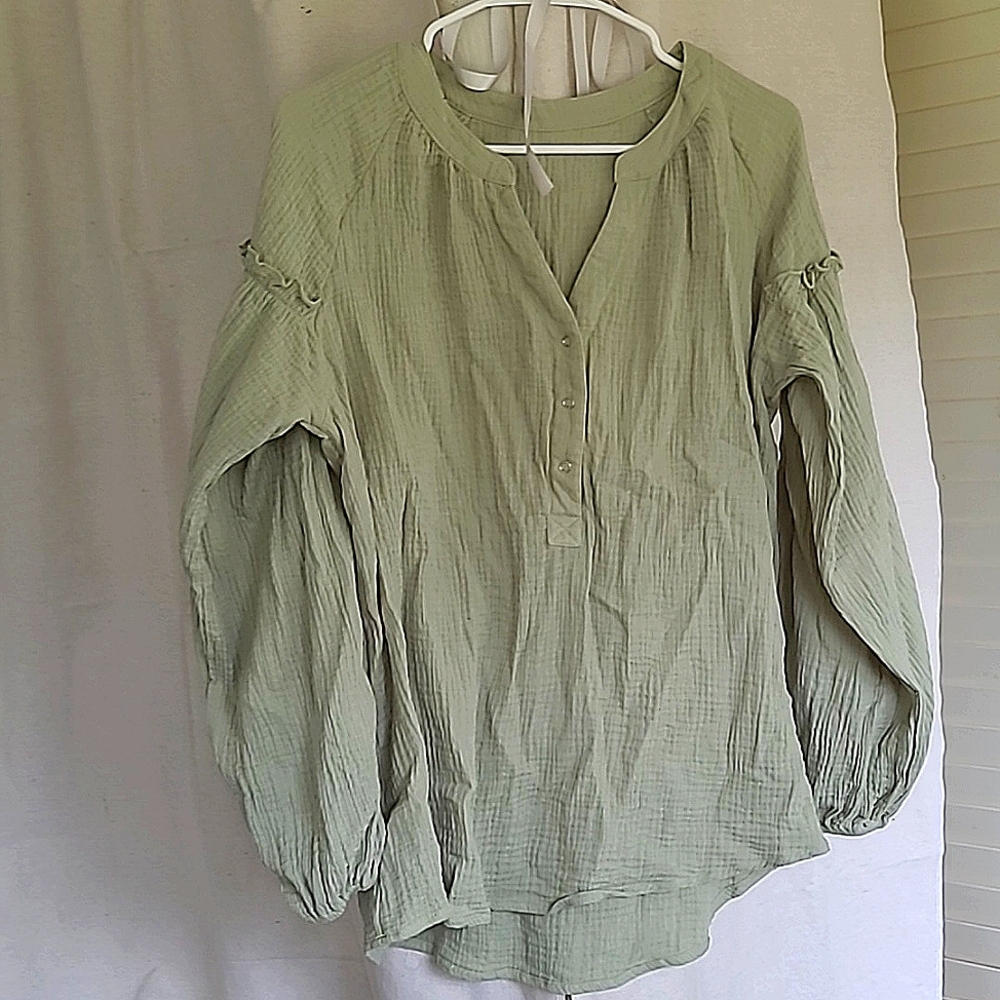 Womens Muslin blouse size XL
